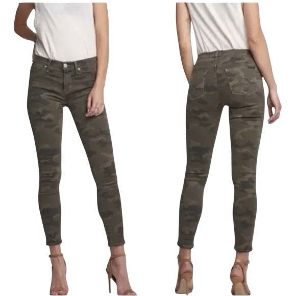 Hudson Camo Nico Midrise Ankle Jeans size 29 - Picture 1 of 8